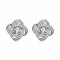 Meilleures boucles d&#39;oreilles de mariage en argent sterling 925 Sterling Silver Jewellry